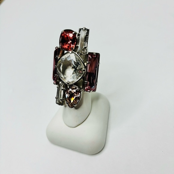 SWAROVSKI Nile Cocktail Ring Size 6 - Picture 4 of 9